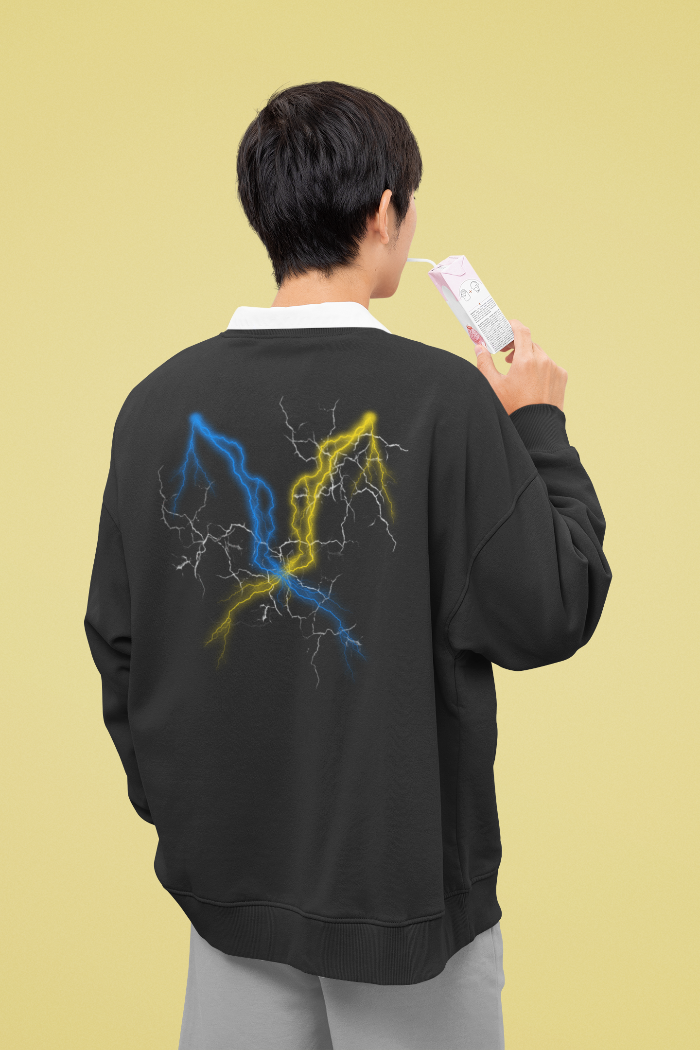 back crash sweatshirt