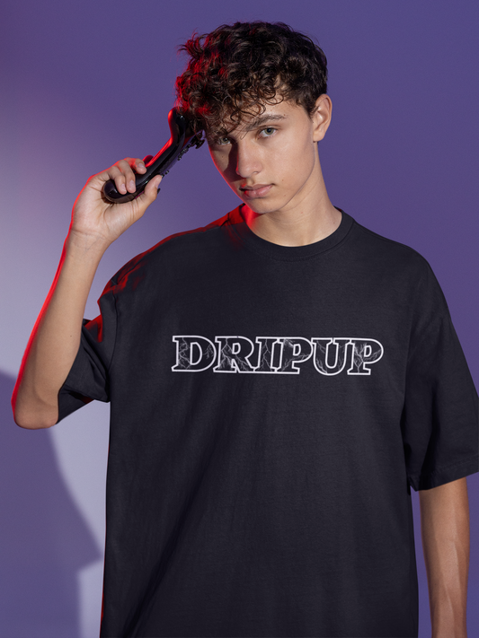 electric dripup oversized shirt