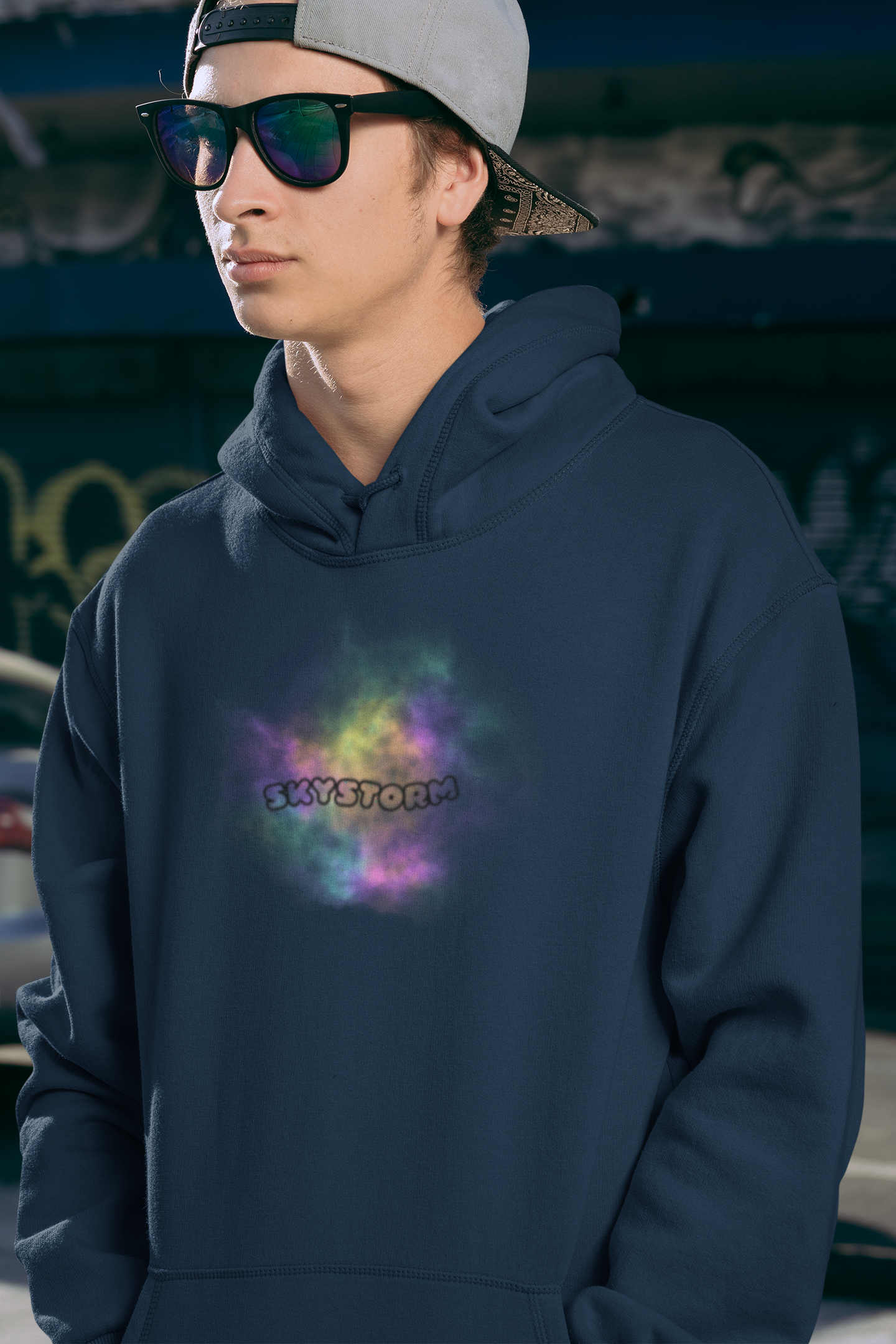 smoky sky hoodie