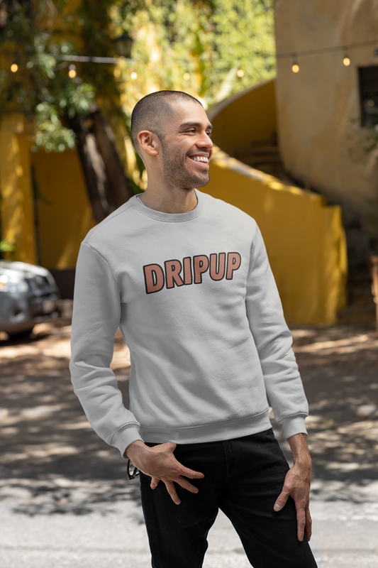 brown dripup sweatshirt