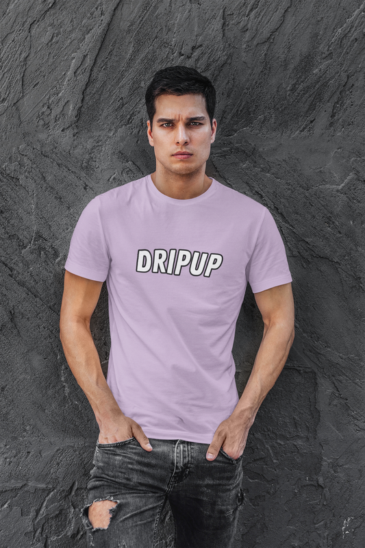 white dripup shirt