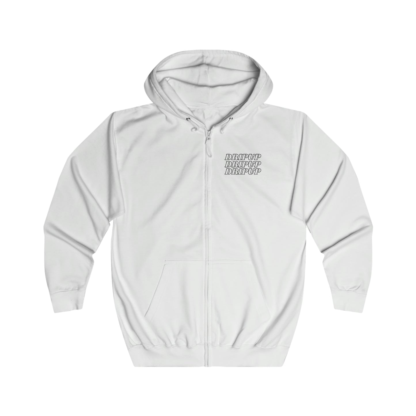 triple dripup zip hoodie