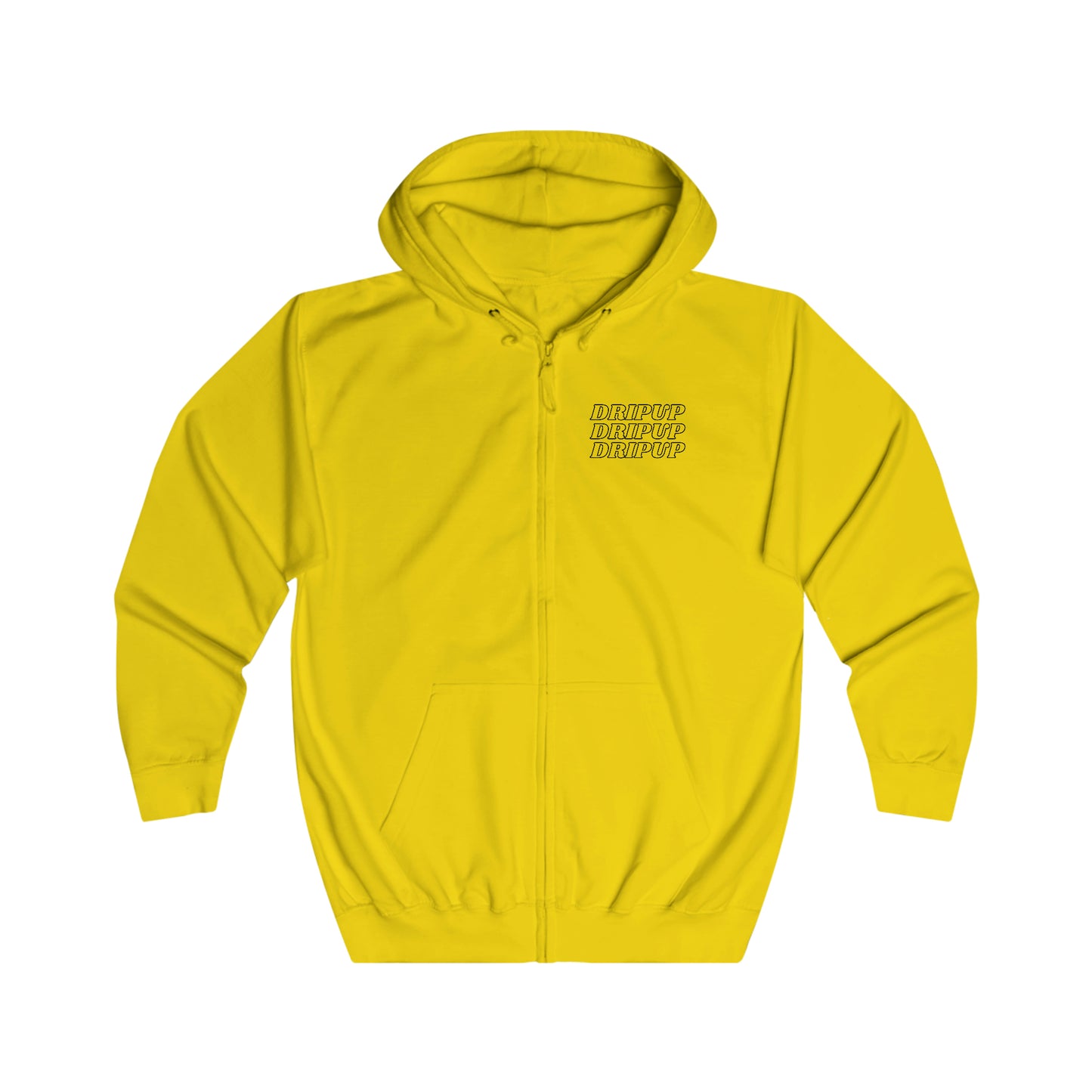 triple dripup zip hoodie